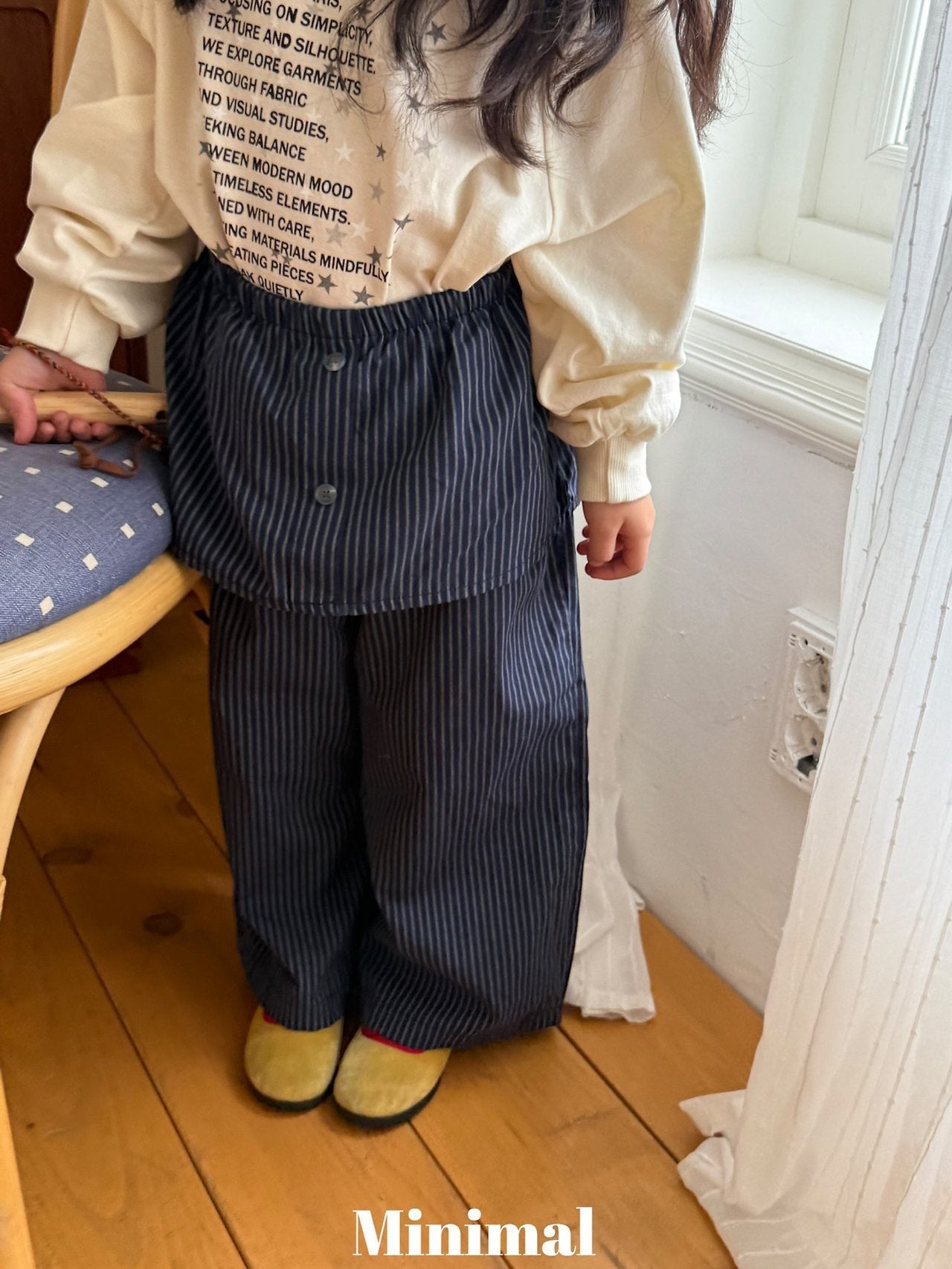 【予約】rei skirt pants / minimal (S-JM）