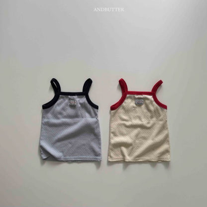 【予約】Saturday sleeveless / andbutter(S-JM)세러데이