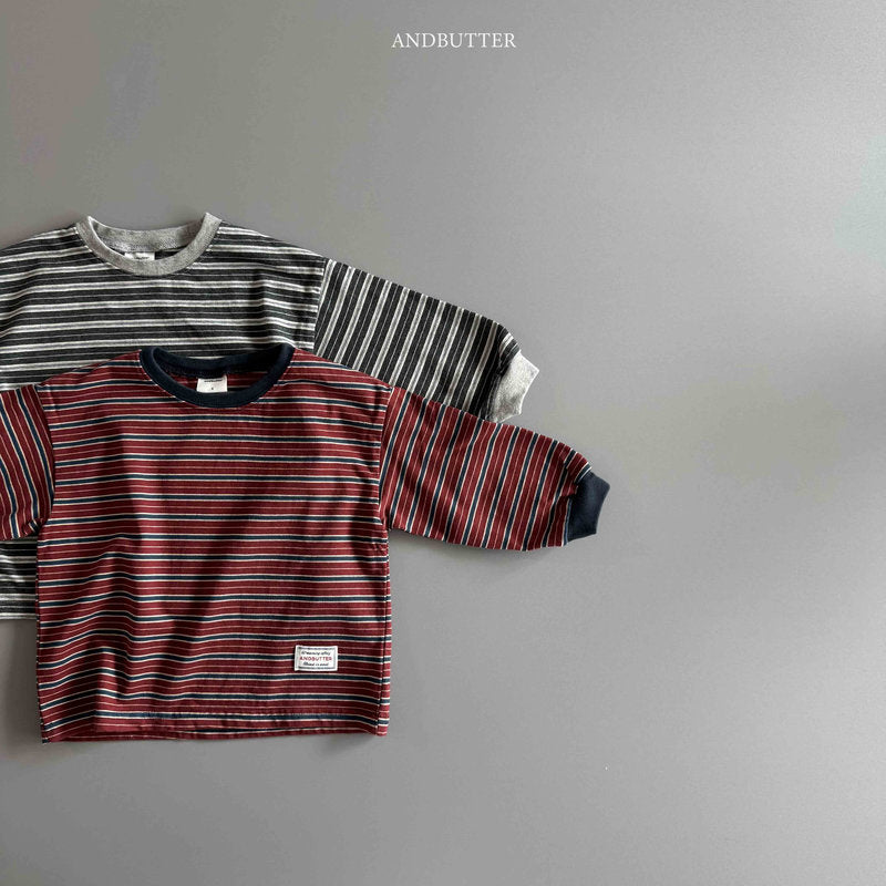 【予約】Hazel color Tee  / andbutter