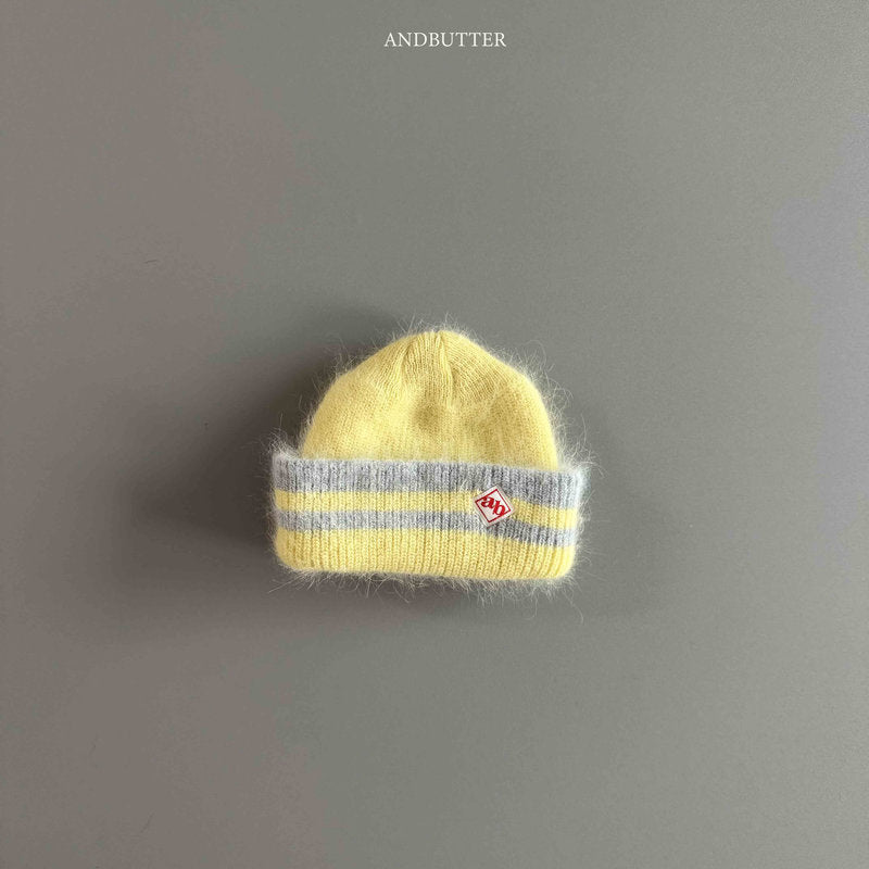 【予約】Mix Angora Beanie   / andbutter