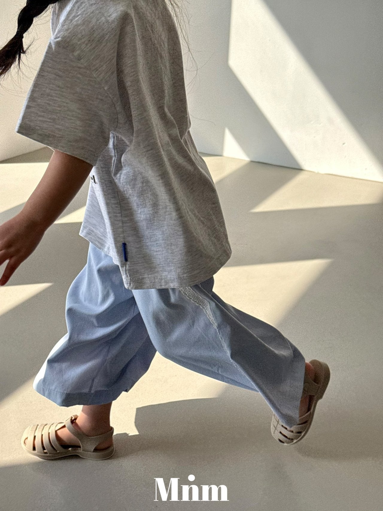 【予約】lace track pants / minimal S-JM