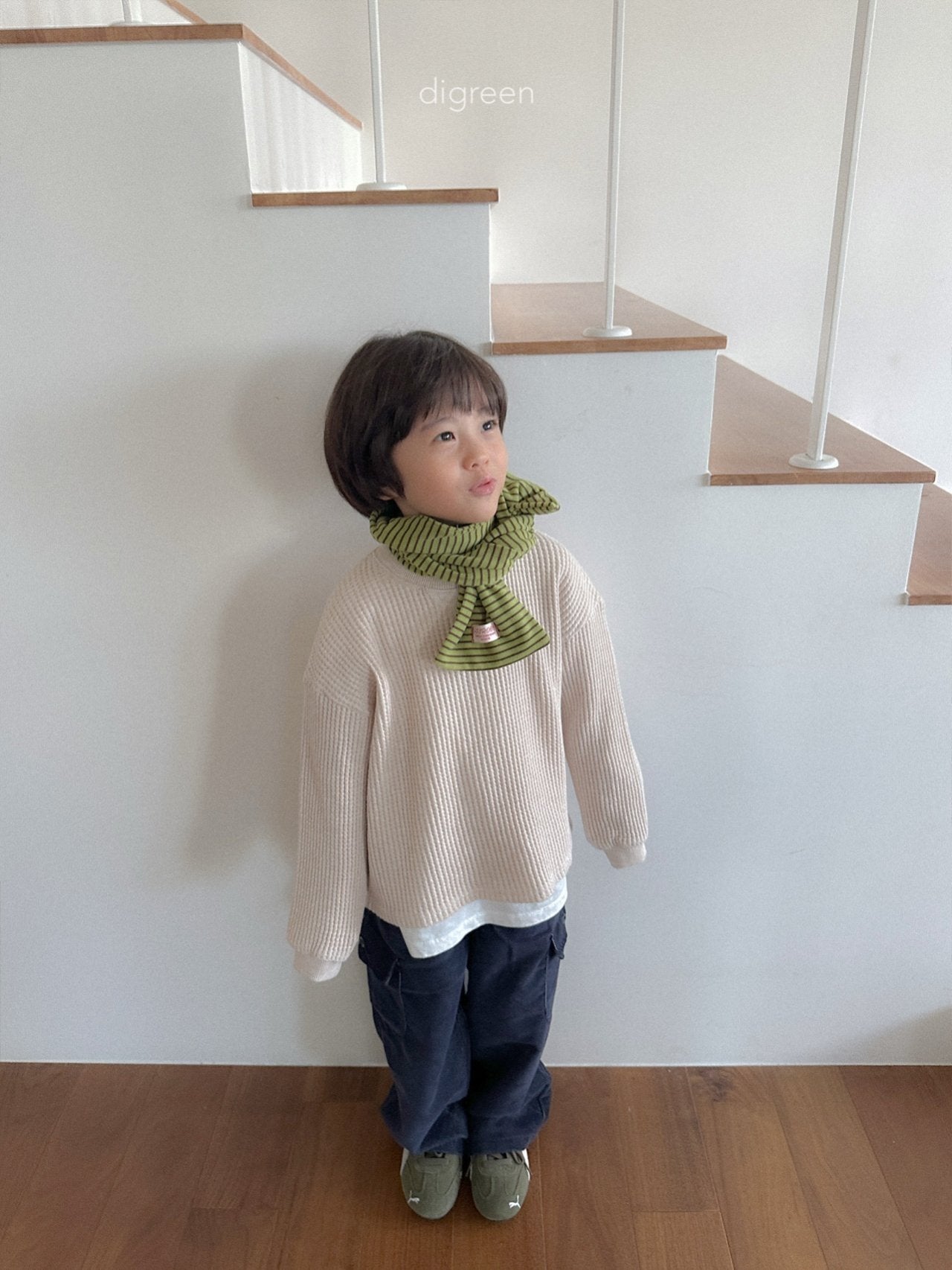 【予約】Waffle T  /  digreen(S-XXL)