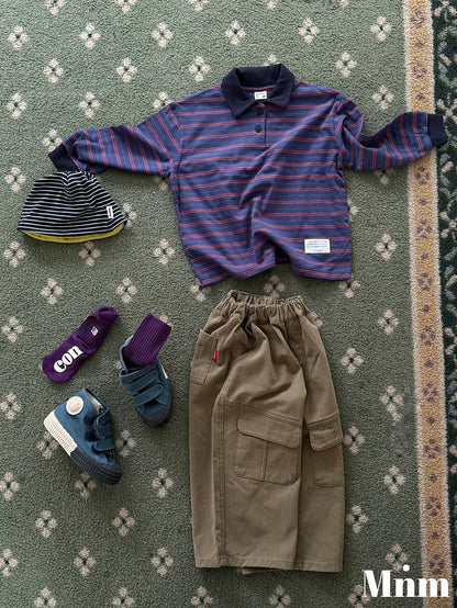 【予約】cargo pants / minimal (S-JM)그루브 카고