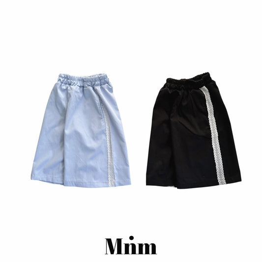 【予約】lace track pants / minimal S-JM