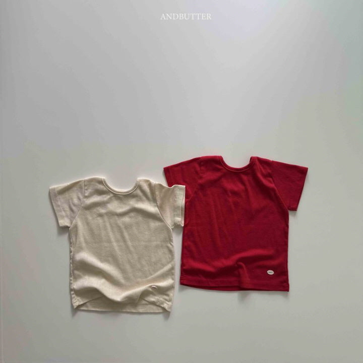 【予約】Back point T/ andbutter(S-JM)
