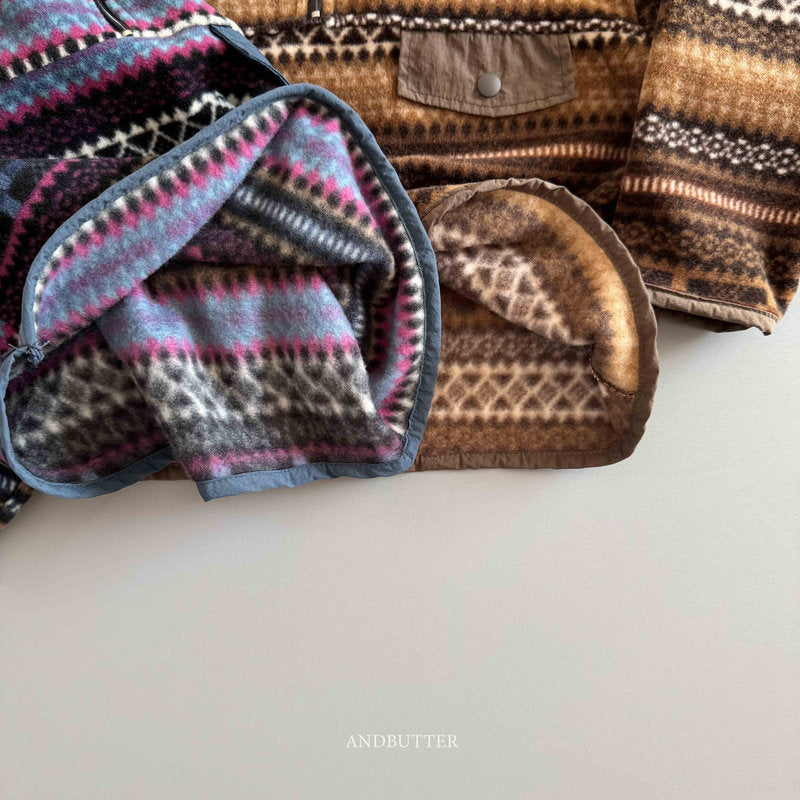 【予約】Patagon Pocket Fleece  /  andbutter (S-JM)