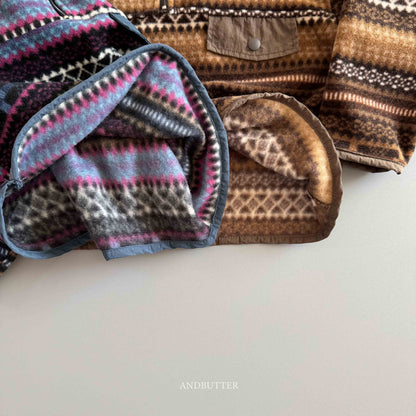 【予約】Patagon Pocket Fleece  /  andbutter (S-JM)