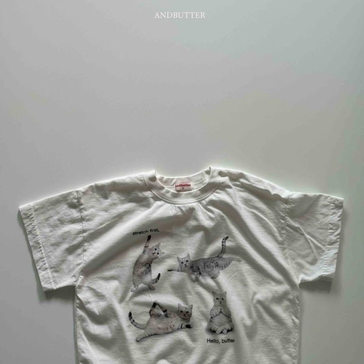 【予約】Hello Cat T / andbutter(S-JM)