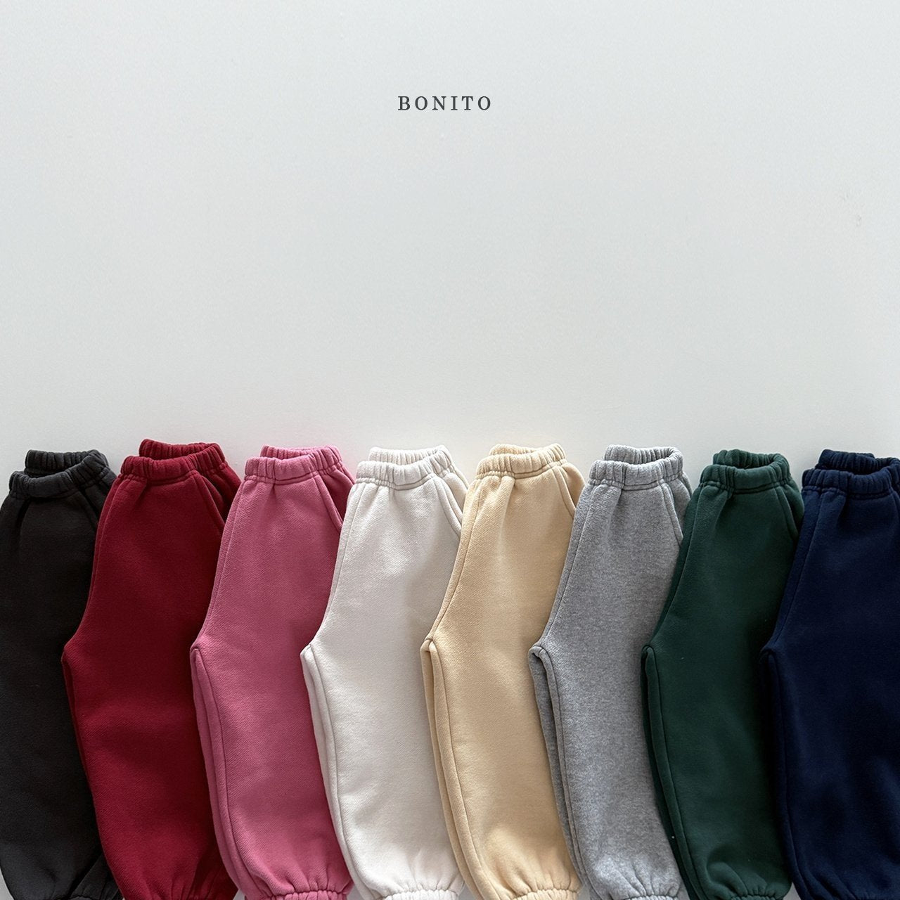 【予約】kimo jogger pants  /  bonito (12M-JM) 양기모