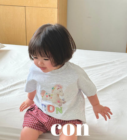 【予約】check pants / con