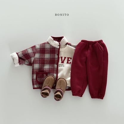 【予約】kimo jogger pants  /  bonito (12M-JM) 양기모