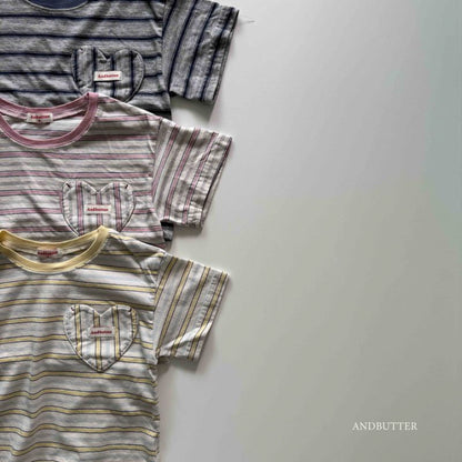 【予約】 Cookie heart T / andbutter(S-JM)