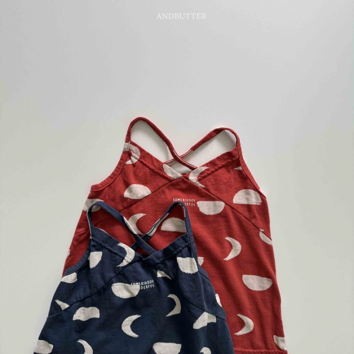 【予約】moon line sleeveless / andbutter(S-JM)