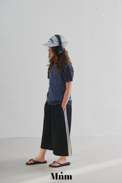 【予約】lace track pants / minimal S-JM