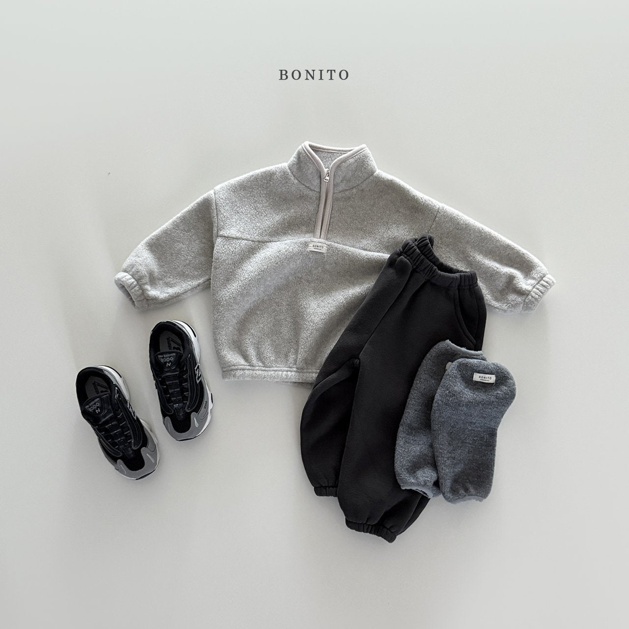 【予約】kimo jogger pants  /  bonito (12M-JM) 양기모