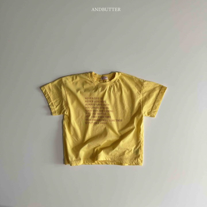 【予約】Good Day T / andbutter(S-JM)