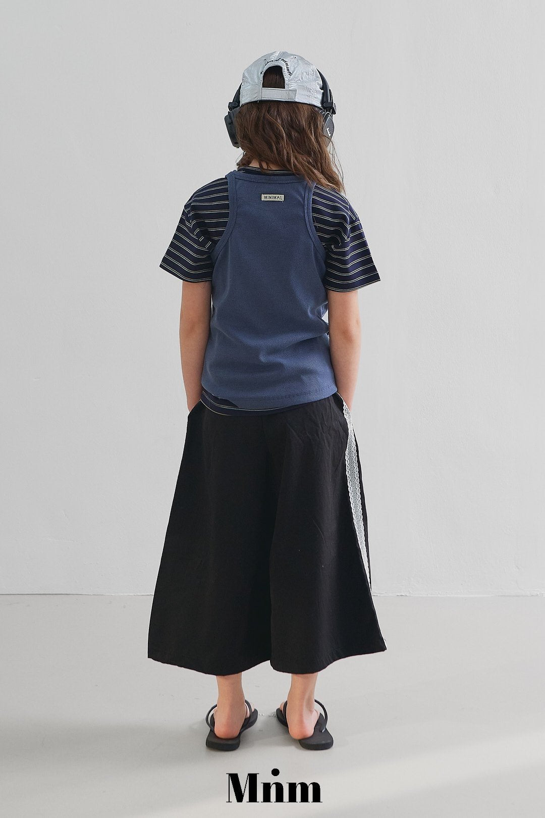 【予約】lace track pants / minimal S-JM