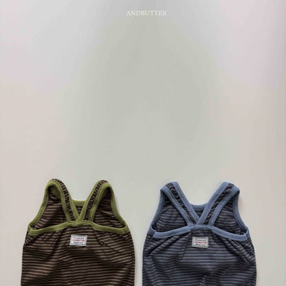 【予約】Cross sleeveless / andbutter(S-JM)
