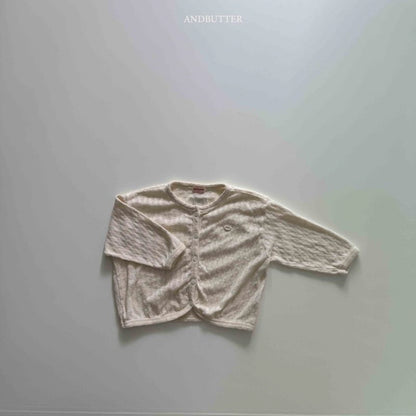 【予約】Light cardigan / andbutter(S-JM)