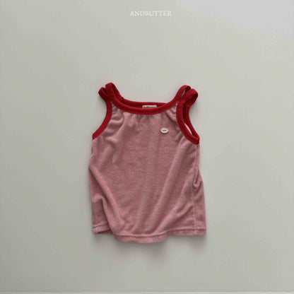 【予約】double-strap sleeveless / andbutter(S-JM)