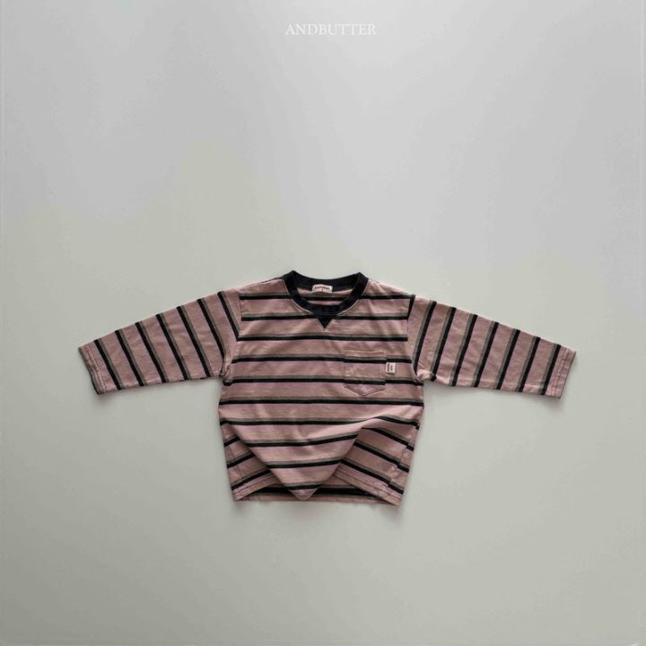 【予約】Retro pocket T / andbutter(S-JM)