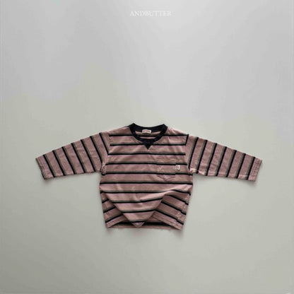 【予約】Retro pocket T / andbutter(S-JM)