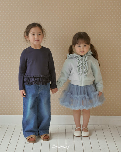 【予約】メゾンカンカンTシャツ / bananaj (XS-JS)