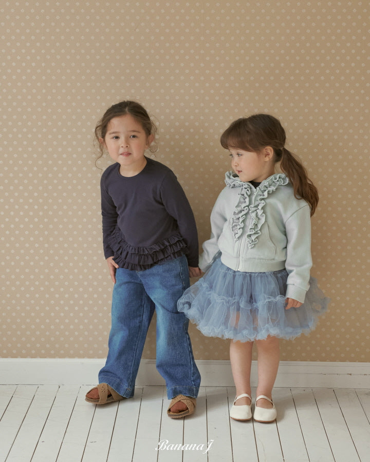 【予約】メゾンカンカンTシャツ / bananaj (XS-JS)