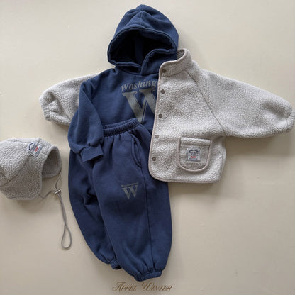 【予約】W jogger pt / apfel (S-JL)