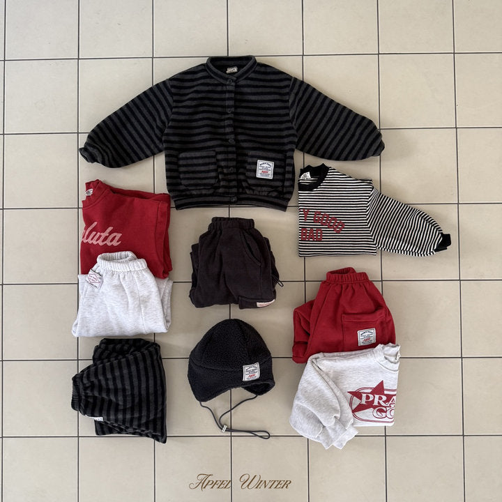 【予約】popo line jogger pt  / apfel (S-2XL)