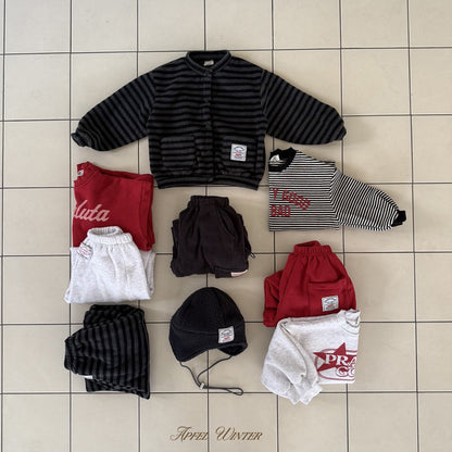 【予約】popo line jogger pt  / apfel (S-2XL)