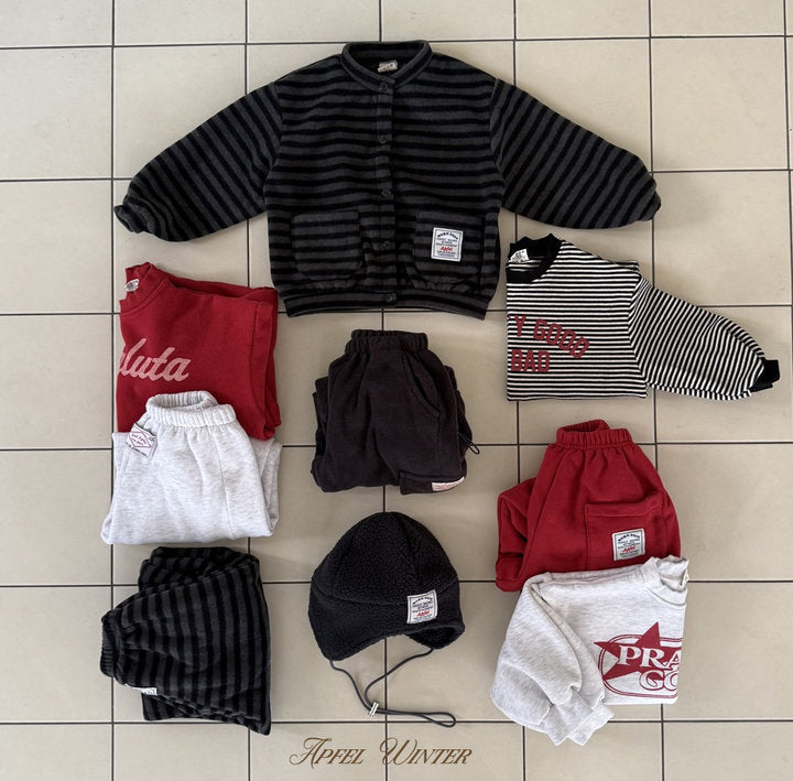 【予約】popo line jogger pt  / apfel (S-2XL)