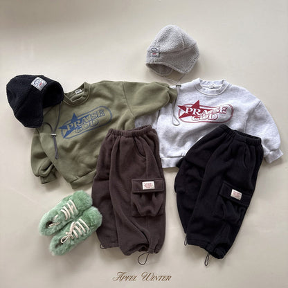 【予約】poson cargo pants  / apfel (S-JL)뽀송카고