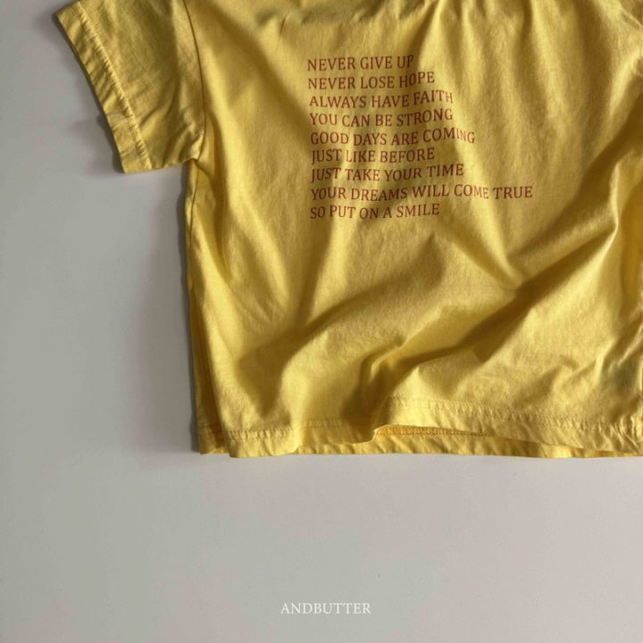 【予約】Good Day T / andbutter(S-JM)