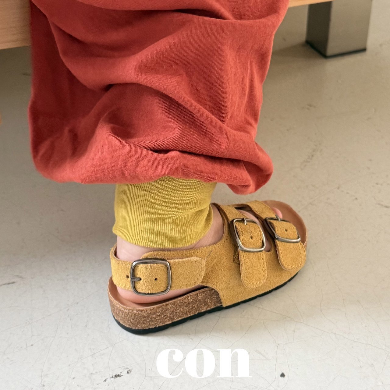 【予約】block jogger pants / con