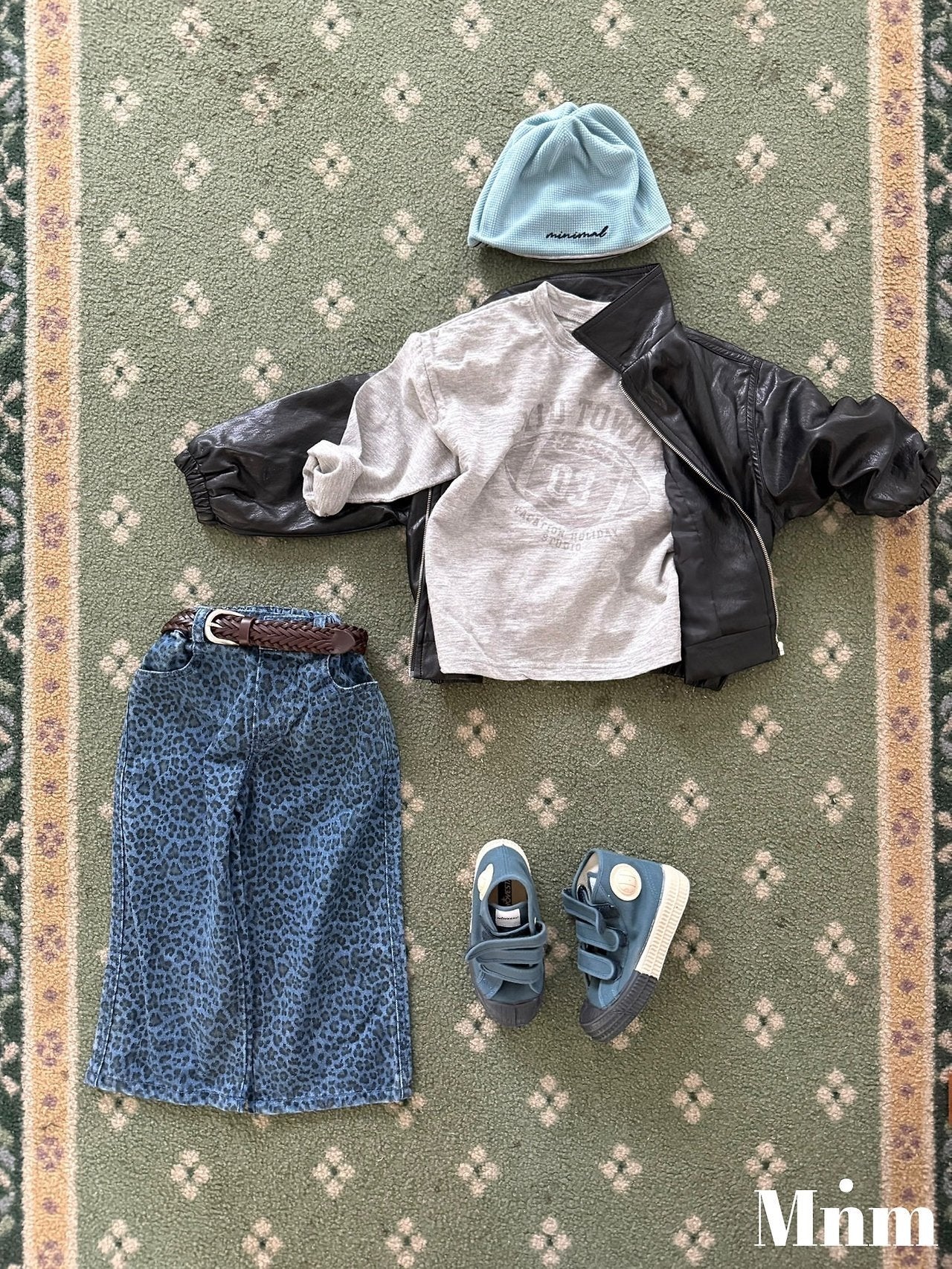 【予約】leopard standard denim / minimal (S-JM）