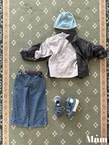 【予約】leopard standard denim / minimal (S-JM）