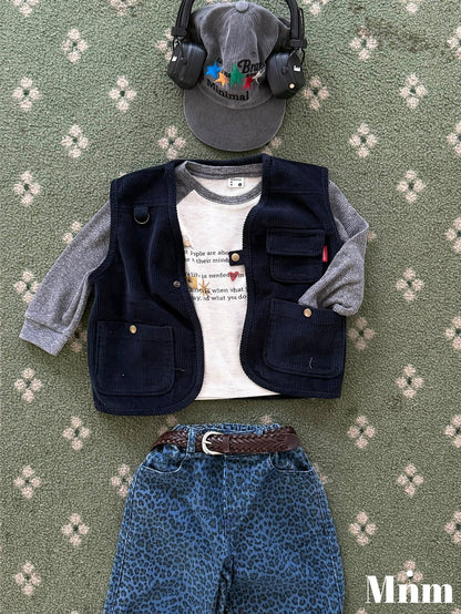 【予約】leopard standard denim / minimal (S-JM）