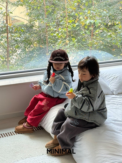 【予約】MN embroidery jogger pt  / minimal (S-JM)