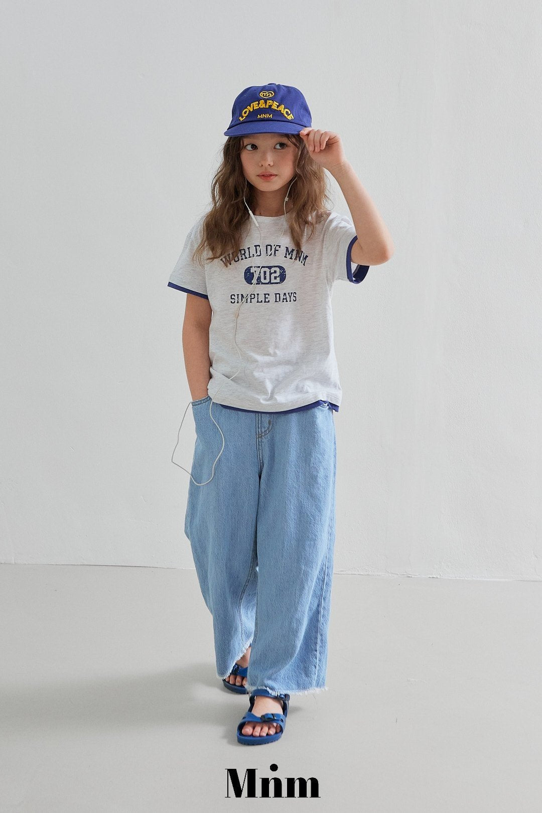 【予約】deck summer long denim pants / minimal S-JM