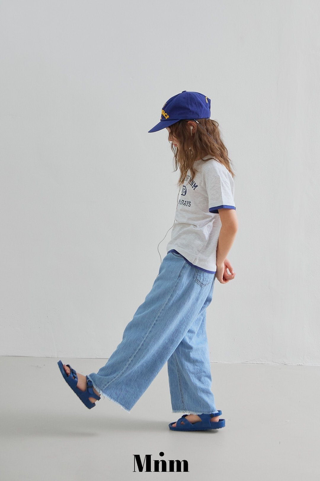 【予約】deck summer long denim pants / minimal S-JM