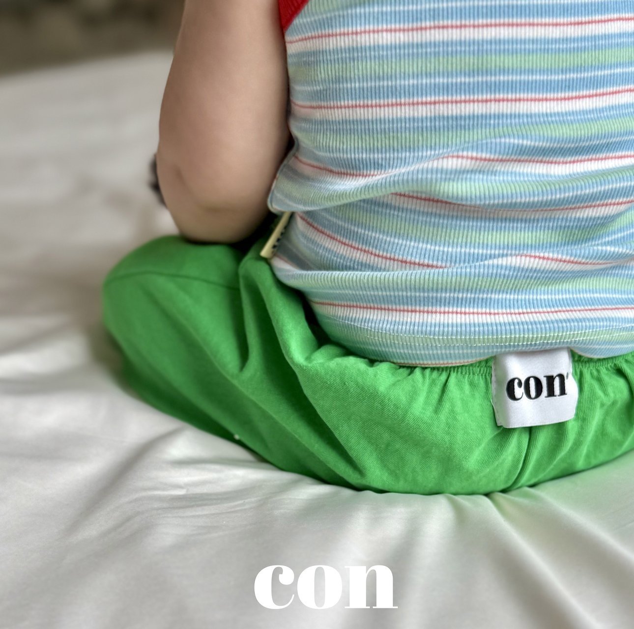 【予約】block jogger pants / con