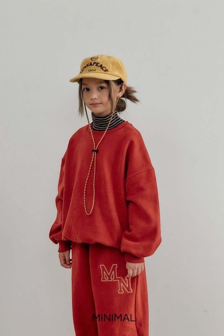 【予約】MN embroidery jogger pt  / minimal (S-JM)