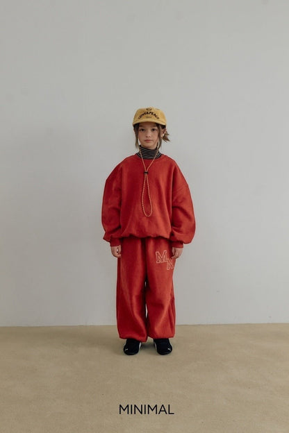 【予約】MN embroidery jogger pt  / minimal (S-JM)