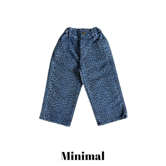 【予約】leopard standard denim / minimal (S-JM）
