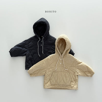 【予約】quilting hoodie  /  bonito (12M-JM, adult)