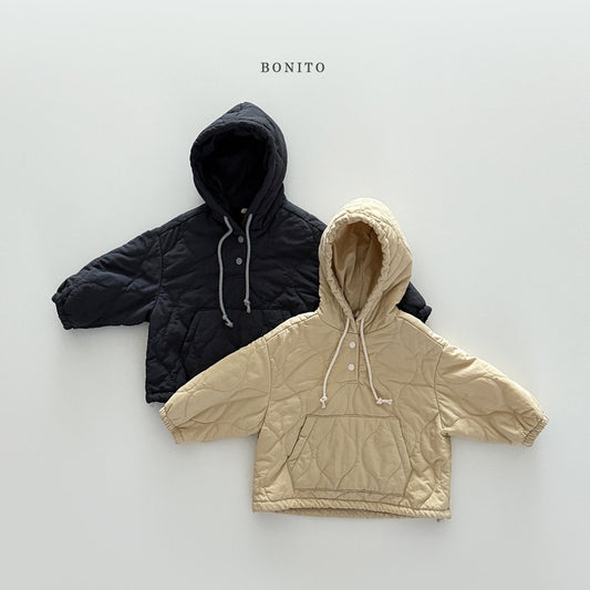 【予約】quilting hoodie  /  bonito (12M-JM, adult)