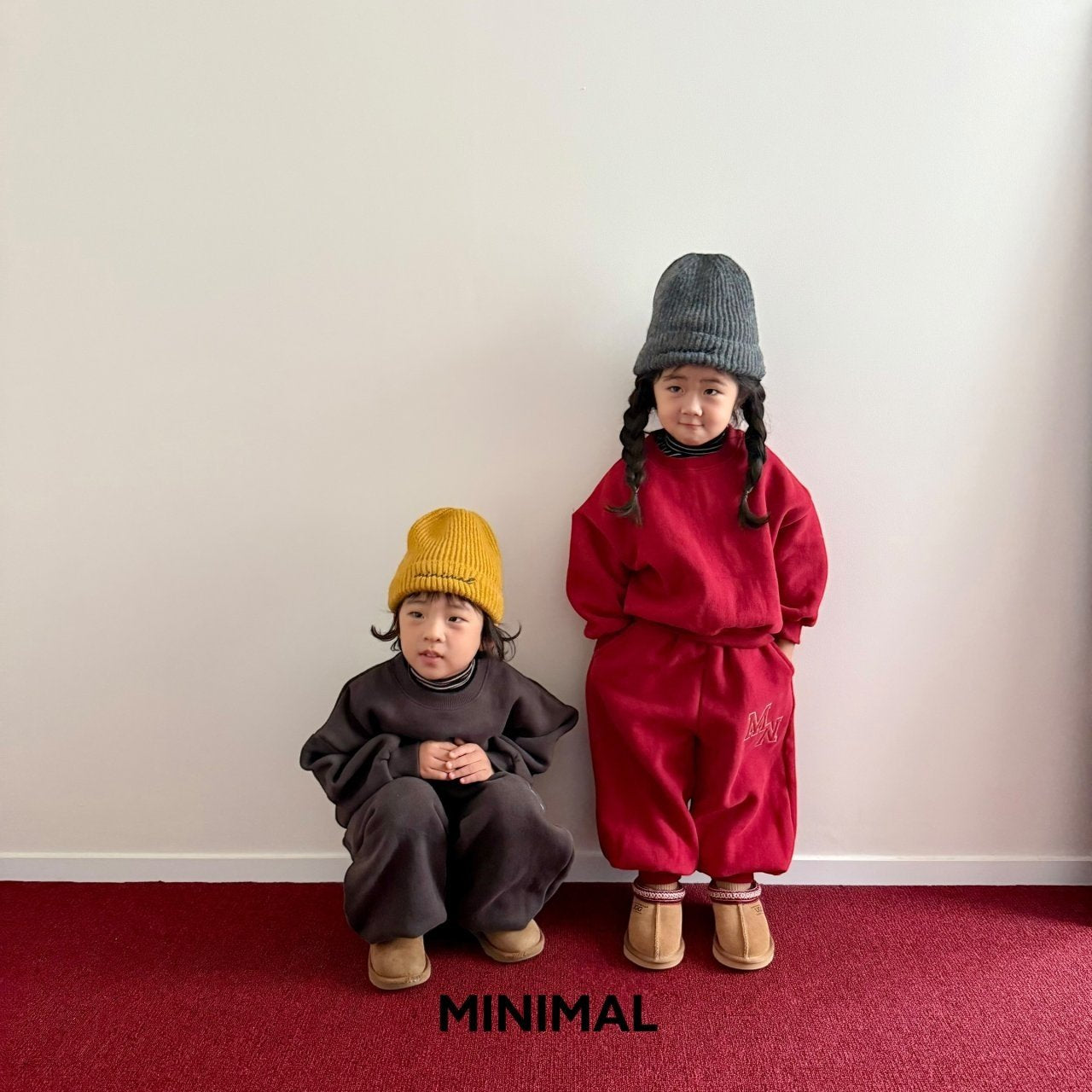 【予約】MN embroidery jogger pt  / minimal (S-JM)