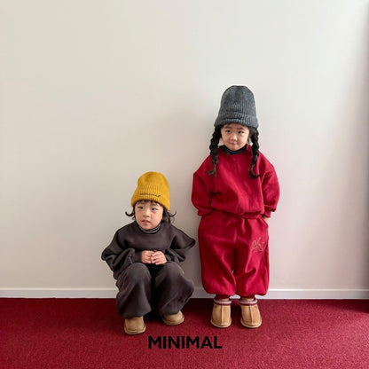 【予約】MN embroidery jogger pt  / minimal (S-JM)