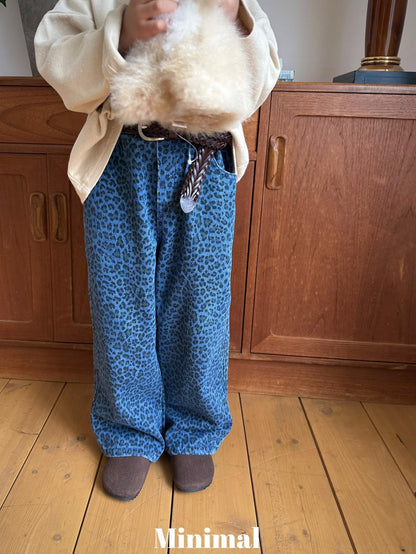 【予約】leopard standard denim / minimal (S-JM）